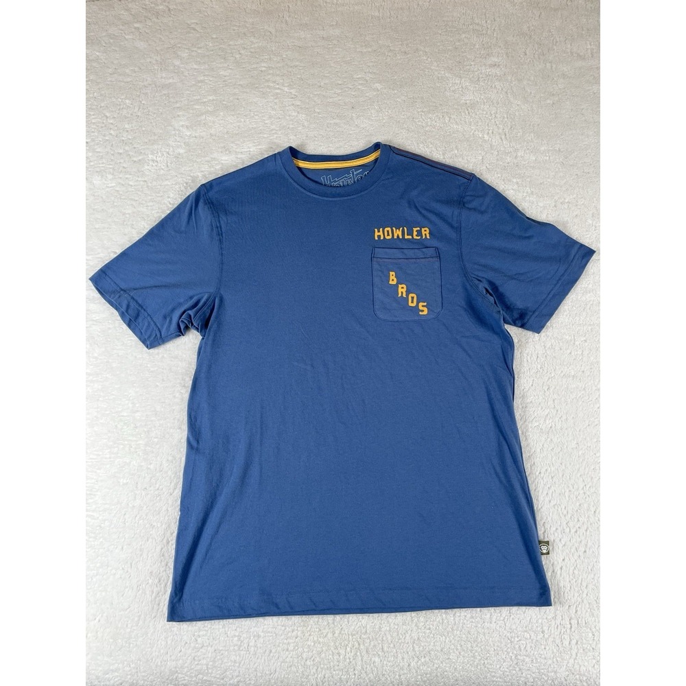 Howler Bros Prickly Pear Blue Graphic Crew Neck S/S T Shirt Men's Sz Lg NWT - Picture 2 of 10